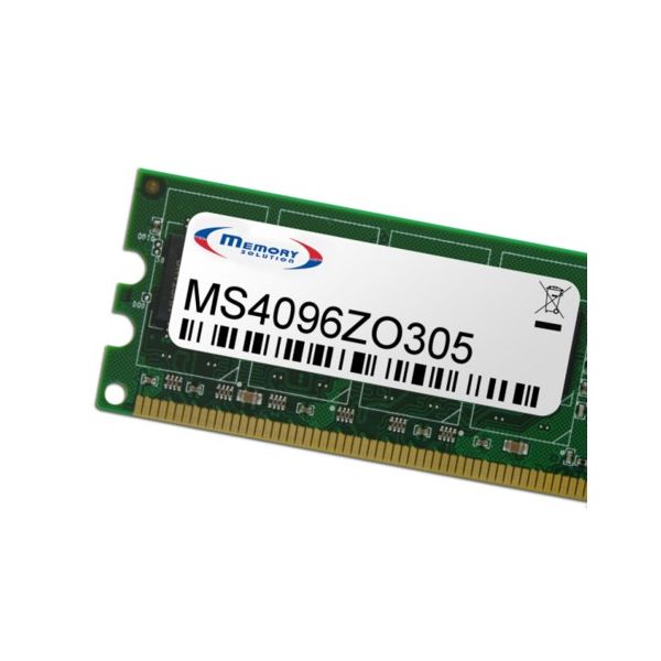 Memory Solution MS4096ZO305 geheugenmodule 4 GB (MS4096ZO305)