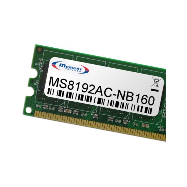 Memory Solution MS8192AC-NB160 geheugenmodule 8 GB (MS8192AC-NB160) Memory Solution MS8192AC-NB160 geheugenmodule 8 GB (MS8192AC-NB160)