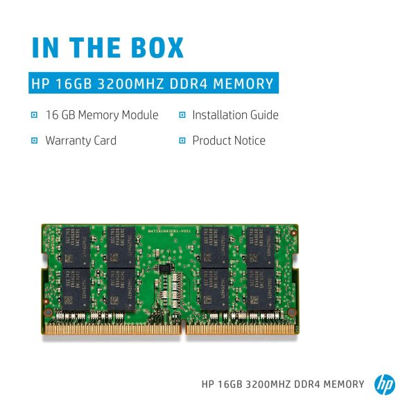 HP 286H8AA geheugenmodule 8 GB 1 x 8 GB DDR4 3200 MHz (286H8AA)