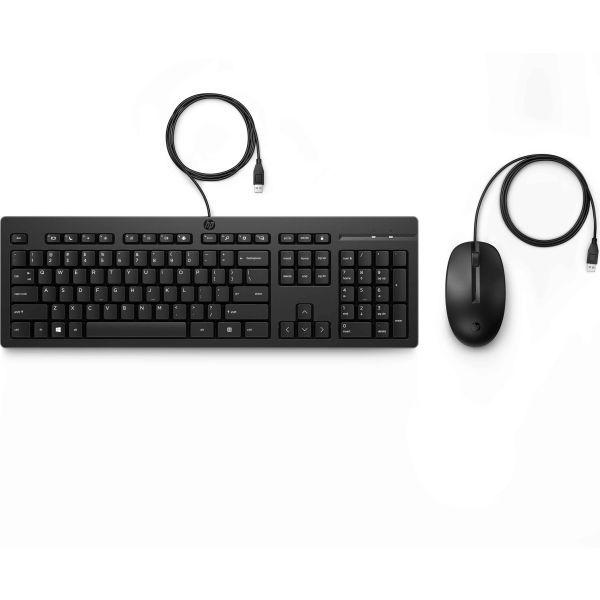 HP 225 muis en toetsenbord met kabel (286J4AA#ABB)