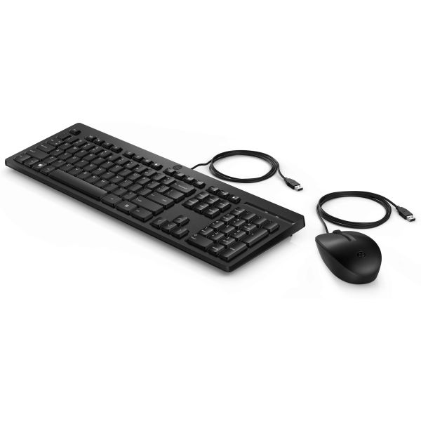 HP 225 muis en toetsenbord met kabel (286J4AA#ABB)