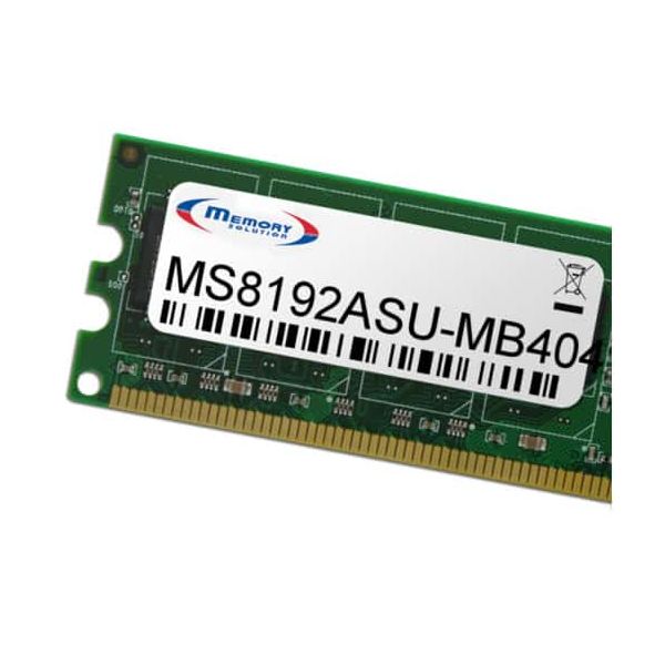 Memory Solution MS8192ASU-MB404 geheugenmodule 8 GB (MS8192ASU-MB404)