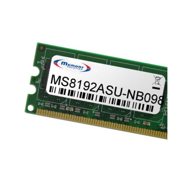 Memory Solution MS8192ASU-NB098 geheugenmodule 8 GB (MS8192ASU-NB098)