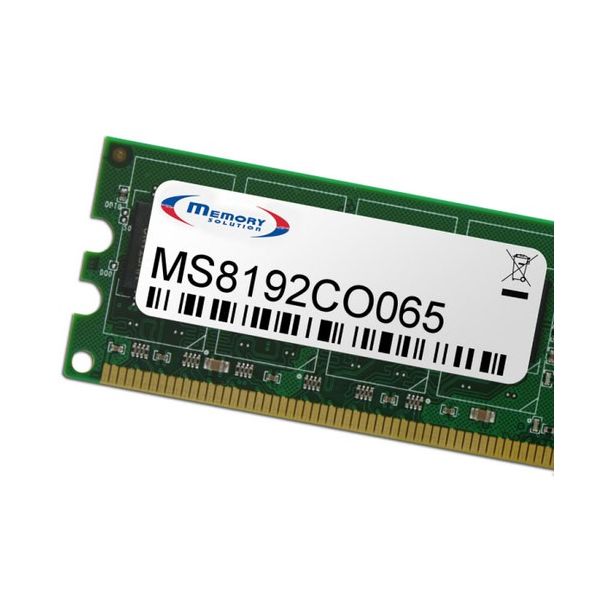 Memory Solution MS8192CO065 geheugenmodule 8 GB (MS8192CO065) Memory Solution MS8192CO065 geheugenmodule 8 GB (MS8192CO065)