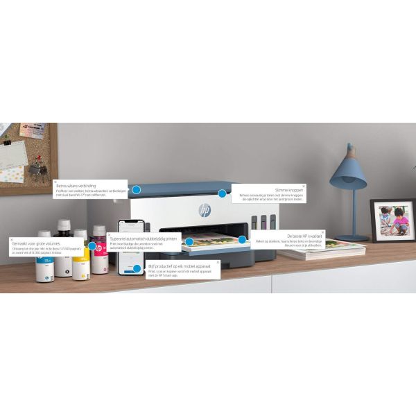 HP Smart Tank 7006 All-in-One, Printen, scannen, kopiëren, draadloos, Scans naar pdf (28B55A#BHC)