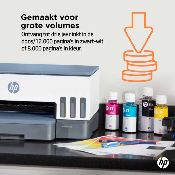 HP Smart Tank 7006 All-in-One, Printen, scannen, kopiëren, draadloos, Scans naar pdf (28B55A#BHC)