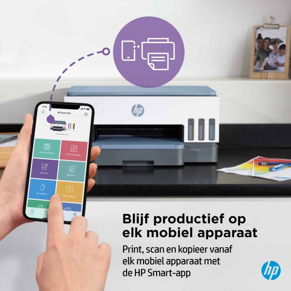 HP Smart Tank 7006 All-in-One, Printen, scannen, kopiëren, draadloos, Scans naar pdf (28B55A#BHC)