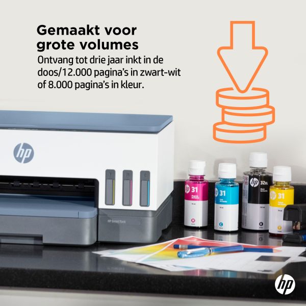 HP Smart Tank 7006 Draadloos All-in-One Kleur Printer, Dubbelzijdig printen; Kopieerapparaat, Scanner (28B55A#BHC) HP Smart Tank 7006 Draadloos All-in-One Kleur Printer, Dubbelzijdig printen; Kopieerapparaat, Scanner (28B55A#BHC)