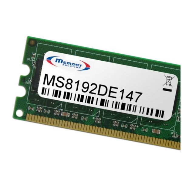 Memory Solution MS8192DE147 geheugenmodule 8 GB (MS8192DE147)