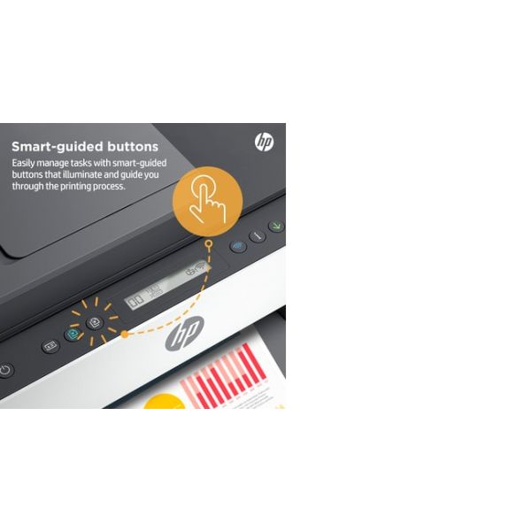 HP Smart Tank 7305 All-in-One, Printen, scannen, kopiëren, automatische documentinvoer, draadloos, Invoer voor 35 vel; Scans naar pdf; Dubbelzijdig printen (28B75A#BHC)