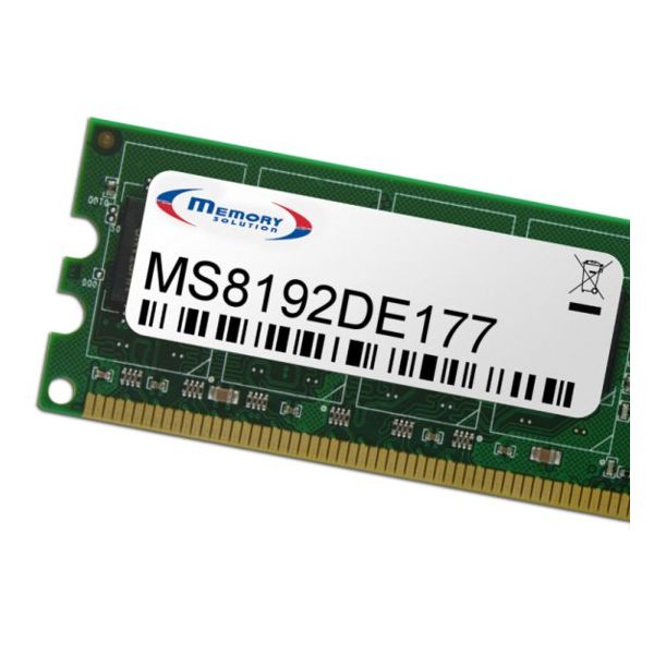Memory Solution MS8192DE177 geheugenmodule 8 GB (MS8192DE177)