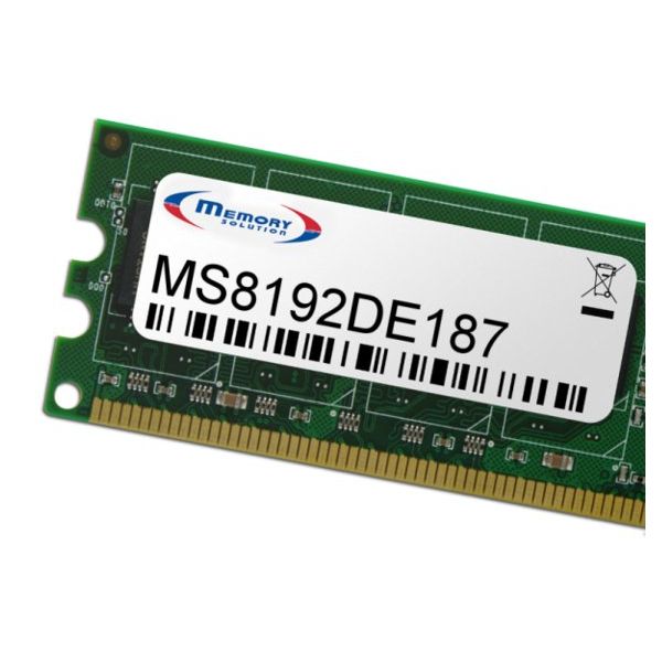 Memory Solution MS8192DE187 geheugenmodule 8 GB (MS8192DE187)