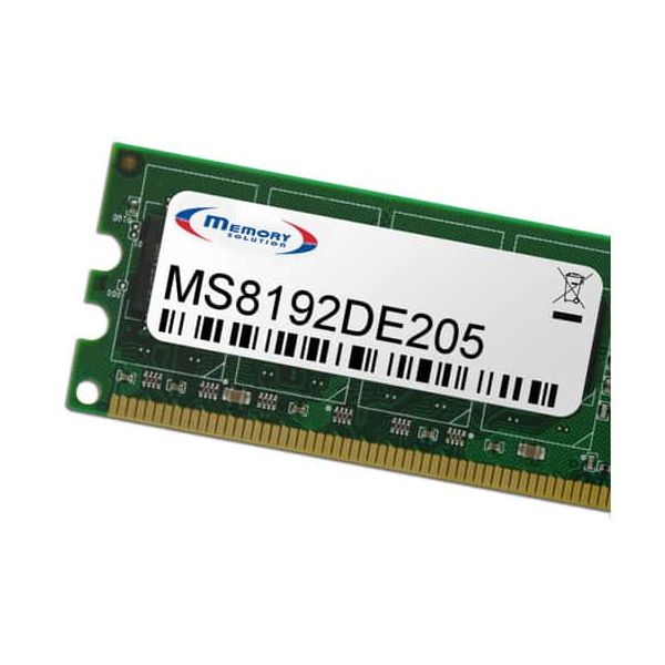 Memory Solution MS8192DE205 geheugenmodule 8 GB (MS8192DE205)