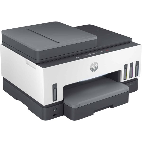 HP Smart Tank 7605 All-in-One, Printen, kopiëren, scannen, faxen, ADF en draadloos, Invoer voor 35 vel; Scans naar pdf; Dubbelzijdig printen (28C02A#BHC)