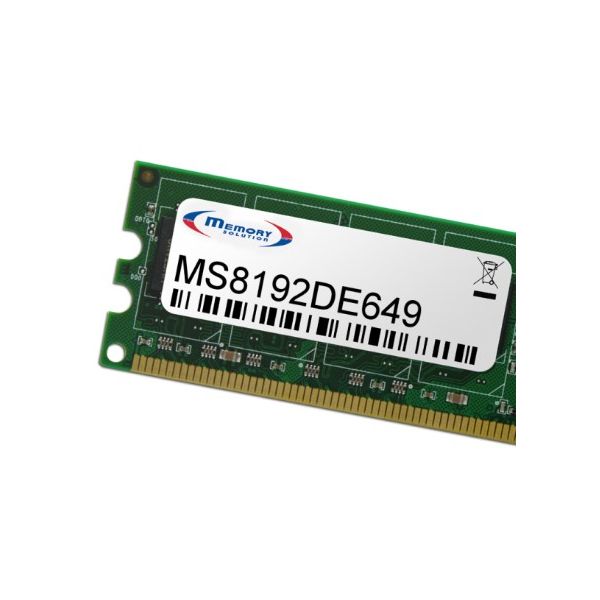 Memory Solution MS8192DE649 geheugenmodule 8 GB (MS8192DE649)