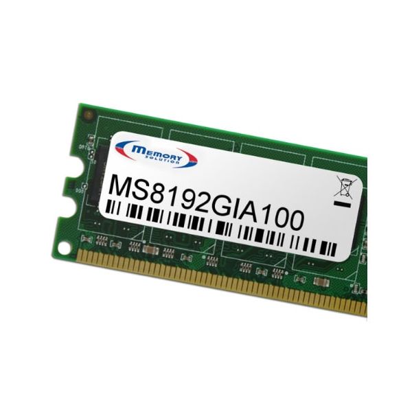 Memory Solution MS8192GIA100 geheugenmodule 8 GB (MS8192GIA100)
