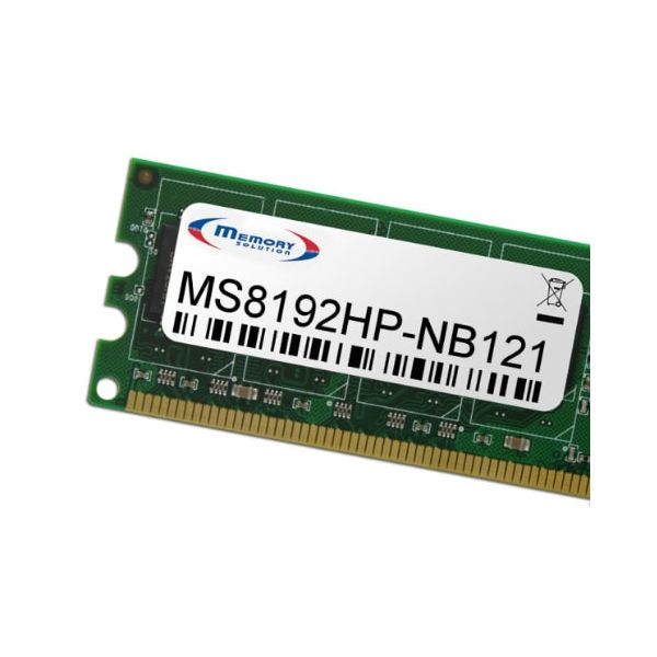 Memory Solution MS8192HP-NB121 geheugenmodule 8 GB (MS8192HP-NB121)