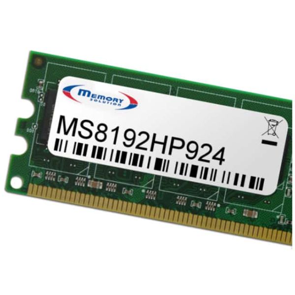 Memory Solution MS8192HP924 geheugenmodule 8 GB (MS8192HP924)