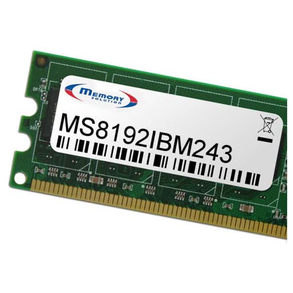 Memory Solution MS8192IBM243 geheugenmodule 8 GB (MS8192IBM243)