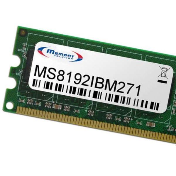Memory Solution MS8192IBM271 geheugenmodule 8 GB (MS8192IBM271)