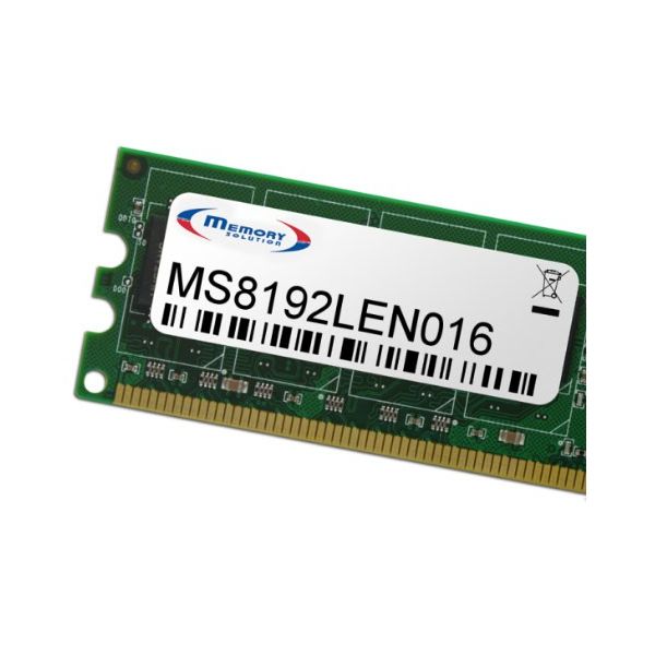 Memory Solution MS8192LEN016 geheugenmodule 8 GB (MS8192LEN016)