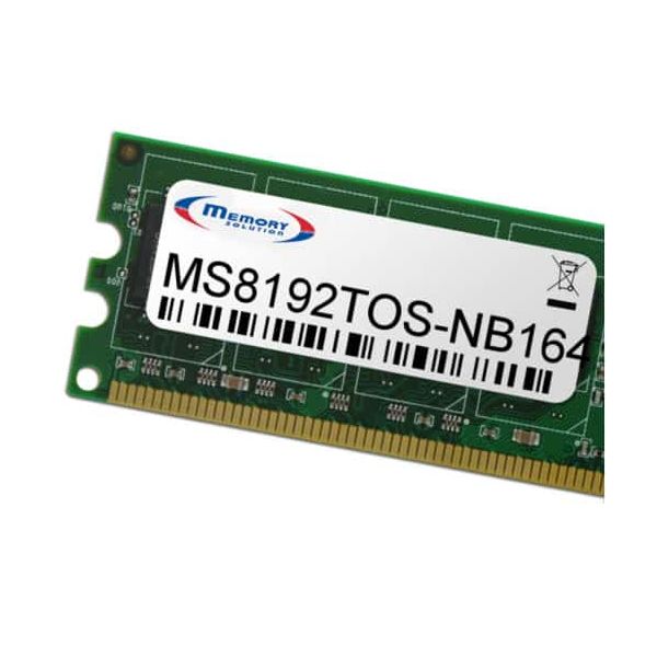 Memory Solution MS8192TOS-NB164 geheugenmodule 8 GB (MS8192TOS-NB164)