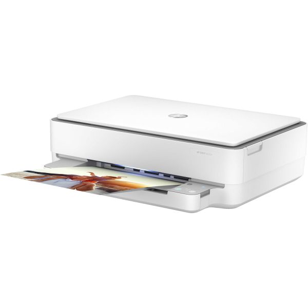 HP ENVY HP 6032e All-in-One printer, Kleur, Printer voor Thuis en thuiskantoor, Printen, kopiëren, scannen, Draadloos; HP+; Geschikt voor HP Instant Ink; Printen vanaf een telefoon of tablet (2K4U8B#629)
