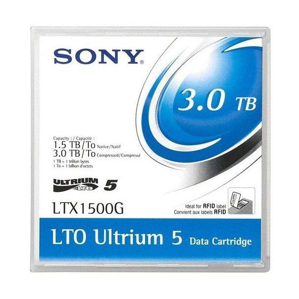Sony LTX1500GN back-up-opslagmedium Lege gegevenscartridge 1,5 TB LTO 1,27 cm (LTX1500GN) Sony LTX1500GN back-up-opslagmedium Lege gegevenscartridge 1,5 TB LTO 1,27 cm (LTX1500GN)