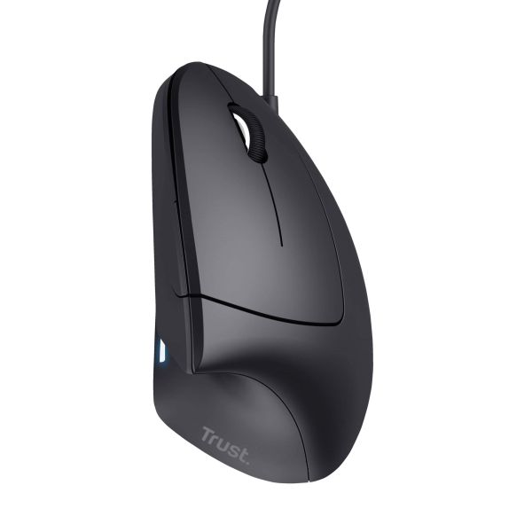 Trust Verto | Ergonomische Muis | Verticaal | Grijs (22885)