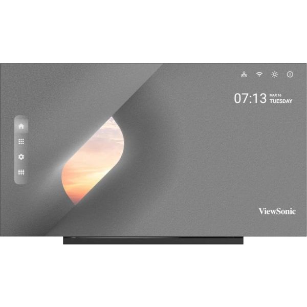 Viewsonic LDM136-151 beeldkrant Digitale signage flatscreen 3,45 m (136") LED Wifi 600 cd/m² Zwart Android 9 (LDM136-151)