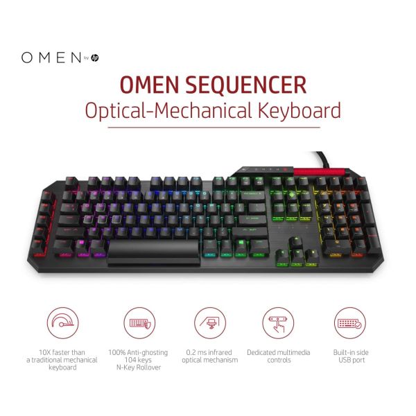 HP OMEN by Sequencer toetsenbord (2VN99AA#ABB)