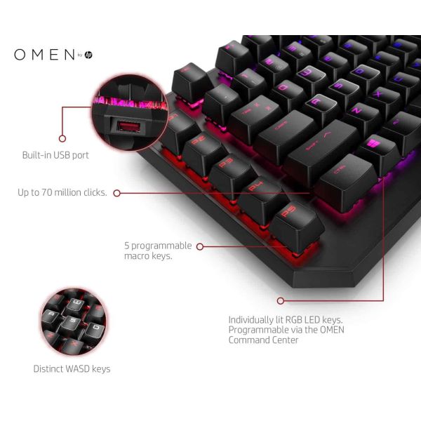 HP OMEN by Sequencer toetsenbord (2VN99AA#ABB)