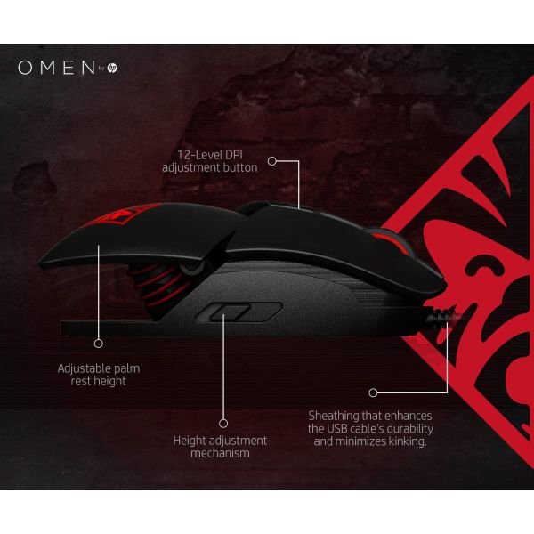 HP OMEN by Reactor muis (2VP02AA#ABB)