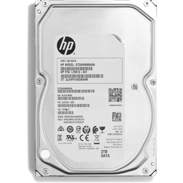 HP 2Z274AA interne harde schijf 3.5" 2000 GB SATA (2Z274AA)
