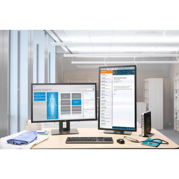 HP t630 2 GHz Windows 10 IoT Enterprise 1,52 kg Zilver GX-420GI (2ZV01AA#ABB)
