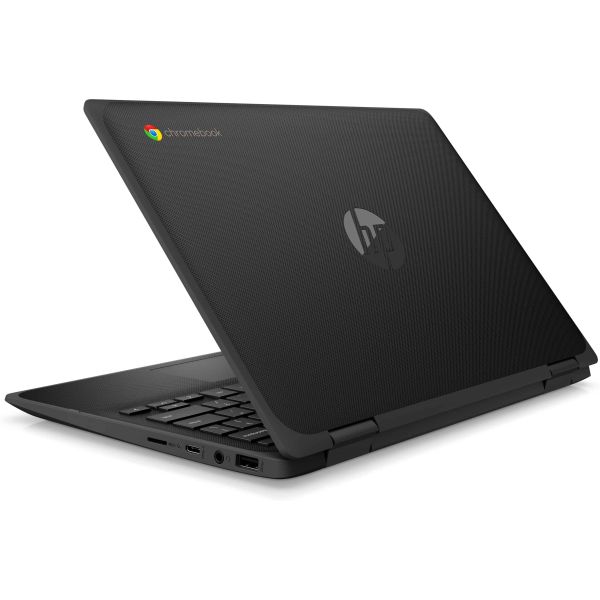 HP Chromebook x360 11 G4 Intel® Celeron® N5100 29,5 cm (11.6") Touchscreen HD 4 GB LPDDR4x-SDRAM 32 GB eMMC Wi-Fi 6 (802.11ax) ChromeOS Zwart (305X7EA#ABH)