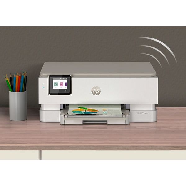 HP ENVY HP Inspire 7224e All-in-One printer, Kleur, Printer voor Home, Printen, kopiëren, scannen, Draadloos; HP+; Geschikt voor HP Instant Ink; Scan naar pdf (349V2B#629)