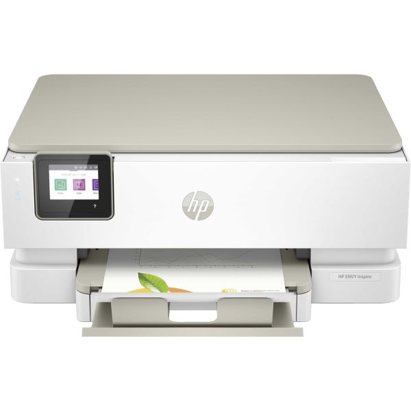 HP ENVY HP Inspire 7224e All-in-One printer, Kleur, Printer voor Home, Printen, kopiëren, scannen, Draadloos; HP+; Geschikt voor HP Instant Ink; Scan naar pdf (349V2B#629)