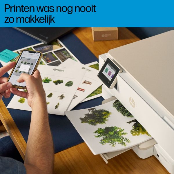 HP ENVY Inspire 7224e Draadloos All-in-One Kleur Printer, Instant Ink; Kopieerapparaat, scanner (349V2B#629)