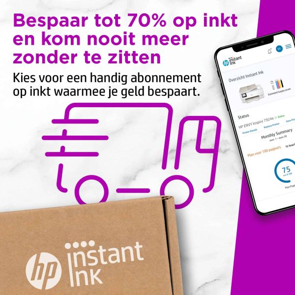 HP ENVY HP Inspire 7924e All-in-One printer, Home, Printen, kopiëren, scannen, Draadloos; HP+; Geschikt voor HP Instant Ink; Automatische documentinvoer (349W0B#629)