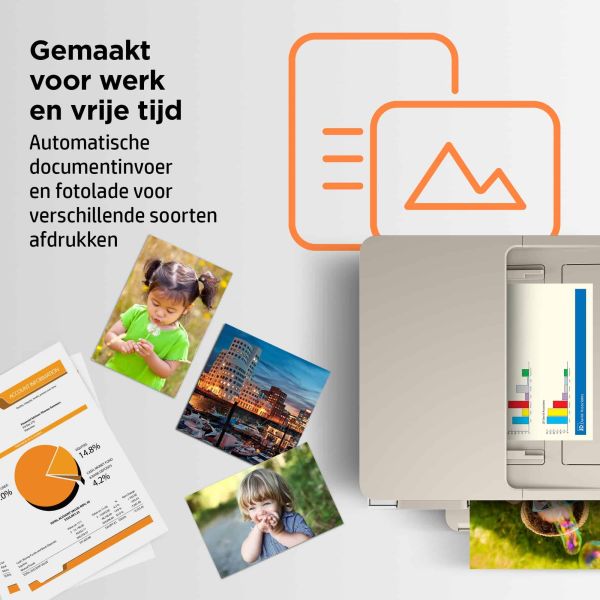HP ENVY HP Inspire 7924e All-in-One printer, Home, Printen, kopiëren, scannen, Draadloos; HP+; Geschikt voor HP Instant Ink; Automatische documentinvoer (349W0B#629)