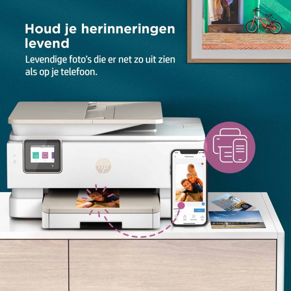 HP ENVY HP Inspire 7924e All-in-One printer, Home, Printen, kopiëren, scannen, Draadloos; HP+; Geschikt voor HP Instant Ink; Automatische documentinvoer (349W0B#629)