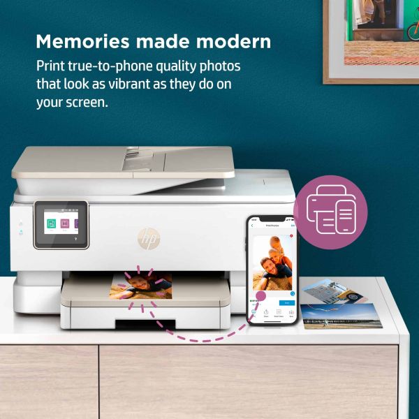 HP ENVY HP Inspire 7924e All-in-One printer, Home, Printen, kopiëren, scannen, Draadloos; HP+; Geschikt voor HP Instant Ink; Automatische documentinvoer (349W0B#629)