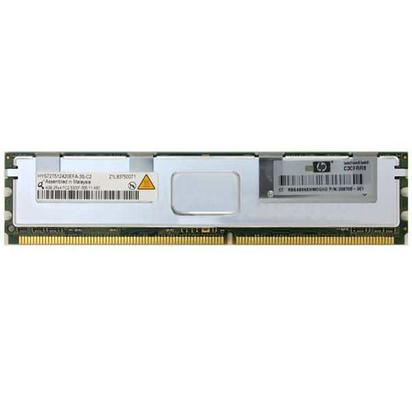 HP SPS-DIMM,4GB PC2-5300F,256Mx4,RoHS,LP (398708-061)