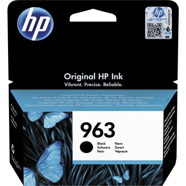 HP 963 originele zwarte inktcartridge (3JA26AE) HP 963 originele zwarte inktcartridge (3JA26AE)