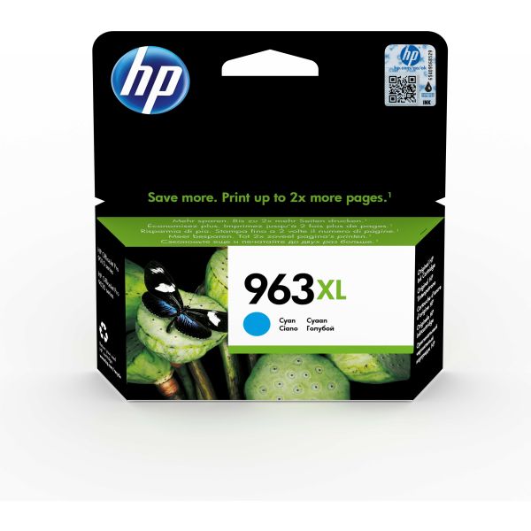 HP 963XL originele high-capacity cyaan inktcartridge (3JA27AE)