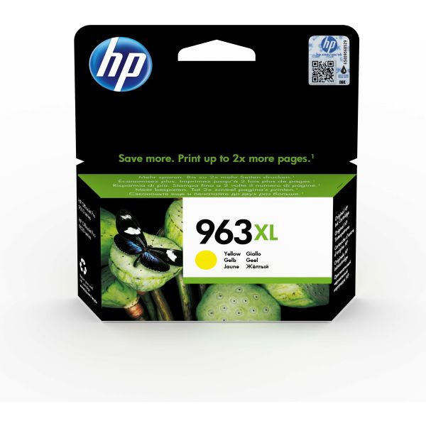 HP 963XL originele high-capacity gele inktcartridge (3JA29AE)