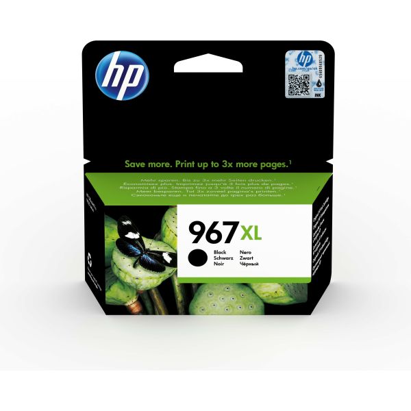 HP 967XL originele high-capacity zwarte inktcartridge (3JA31AE)