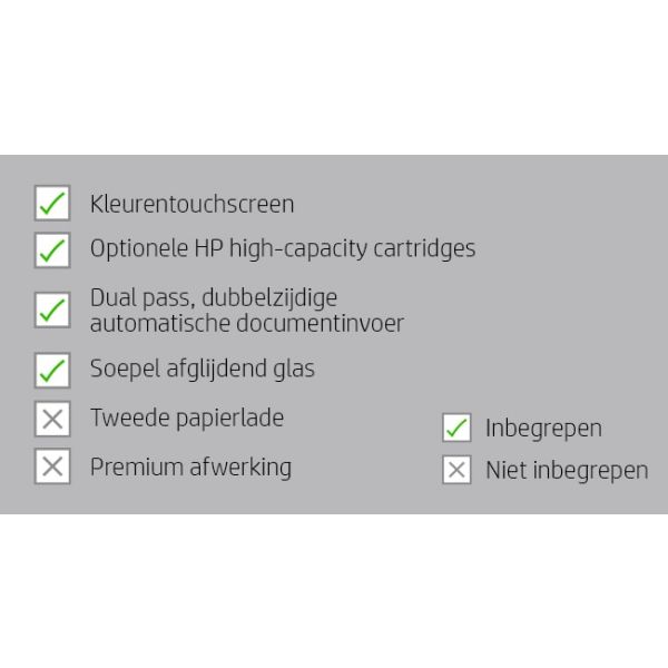 HP OfficeJet Pro 9010 All-in-One printer, Kleur, Printer voor Kleine en middelgrote ondernemingen, Printen, kopiëren, scannen, faxen, Automatische documentinvoer; Dubbelzijdig printen; Scannen naar e-mail (3UK83B#A80)