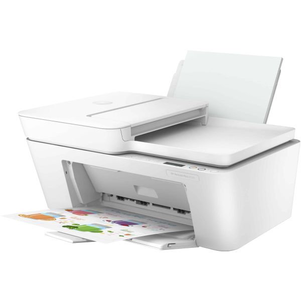 HP DeskJet Plus 4120 All-in-One printer, Kleur, Printer voor Home, Printen, kopiëren, scannen, draadloos, mobiele fax verzenden, Scans naar pdf (3XV14B#629)